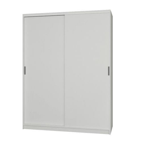 Large Absolute Wardrobe - White Doors