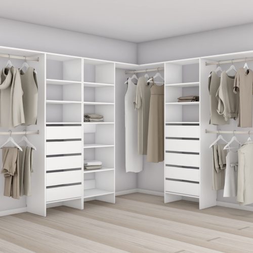 Aspiring 600 Walk-In Wardrobe Trio L3DDS