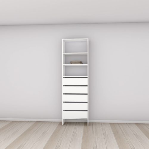 Aspiring 600 Wardrobe 5-Drawer Module