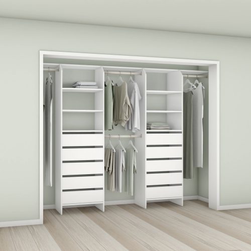 Tasman 600 Wardrobe Drawer Duo Deca