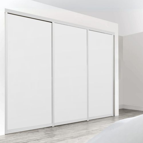 Ultra Triple Sliding Doors – White + White + White