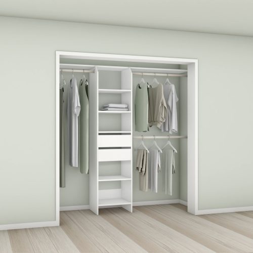 Tasman 500 Wardrobe 2-Drawer Tower