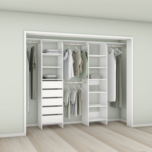 Tasman 500 Wardrobe Drawer & Shelf Duo