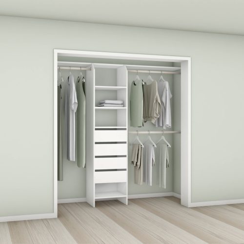 Tasman 500 Wardrobe 4-Drawer Tower