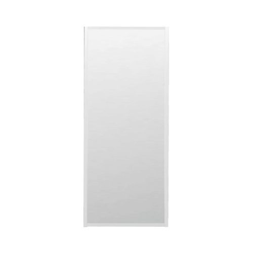 Ready Made Wardrobe Sliding Door - White 600 - White Frame