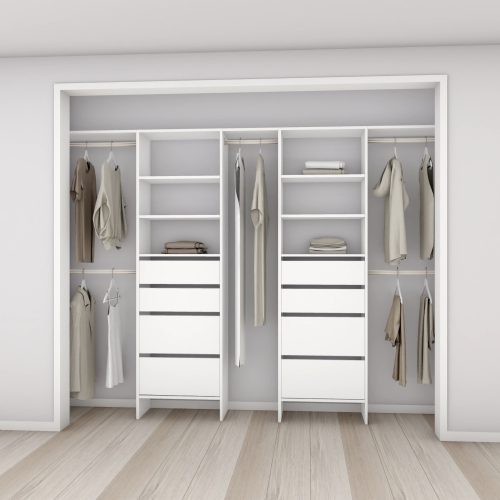 Aspiring 600 Wardrobe Jumbo Drawer Duo