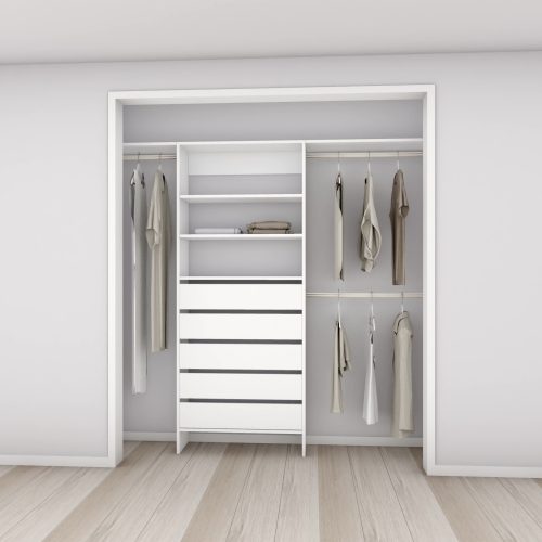 Aspiring 800 Wardrobe 5-Drawer Tower