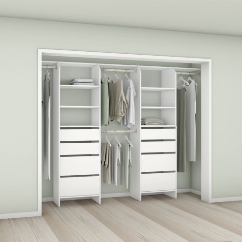 Tasman 600 Wardrobe Jumbo Drawer Duo